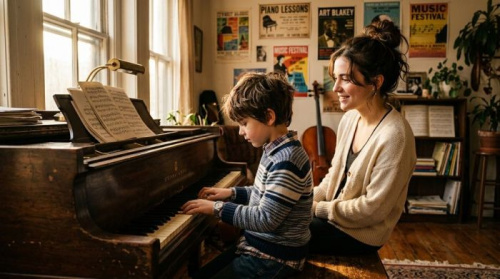 The Music Room: How a Silent Boy Found His Voice Through Piano Keys