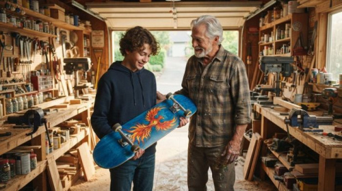 The Skateboard Under the Porch: How a 14-Year-Old Boy and a 70-Year-Old Legend Found Each Other
