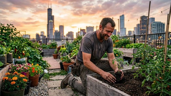 The Rooftop Garden: How One Man's Broken Heart Grew a Community