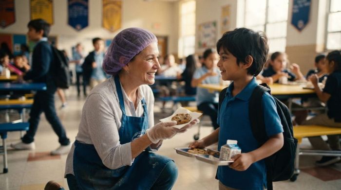 The Lunch Lady Who Saw the Invisible Boy