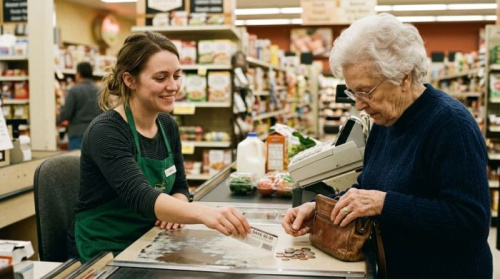 The Sunday Morning Coupon: How a Grocery Store Cashier Changed an Old Woman's Life