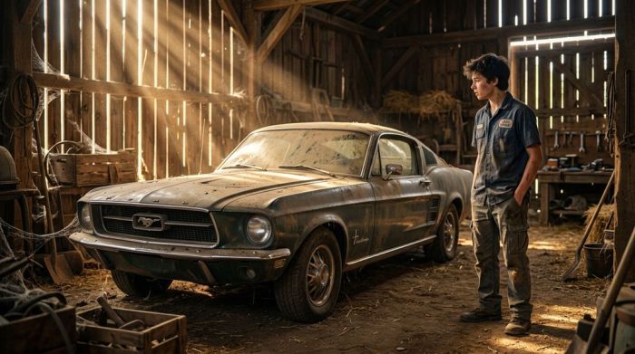 The Barn Find: How a 1967 Mustang and a Widow Named Eleanor Changed Everything