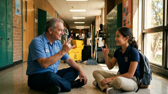 The Janitor Who Learned to Listen